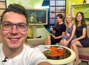 Mykolaiv members attend local TV program